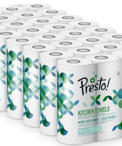 Presto TAD Ekstra absorberende  med 32 k&oslash;kkenruller