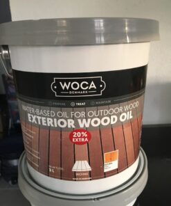 Terrasse behandlings olie-WOCA-Exterior wood oil 3 Liter.