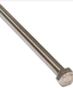 Rustfrit stål hexbolt M8 x 120 mm