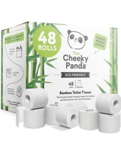 Bambus uindpakkede toiletruller 48