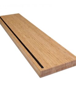 Anti Slip bambus trappetrin carboniseret 95 x 23 x 4 cm
