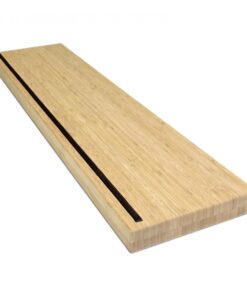 Anti Slip Bambus trappetrin Natural 95 x 23 x 4 cm