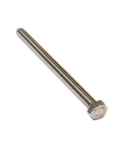 Rustfrit stål hexbolt M8 x 140 mm