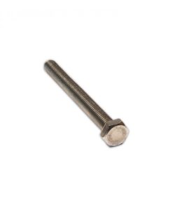 Rustfrit stål hexbolt M8 x 90 mm